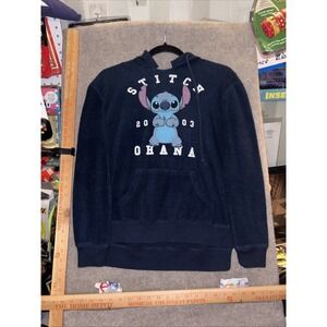 Disney Lilo And Stitch Obama Blue Hoodie Size Small
